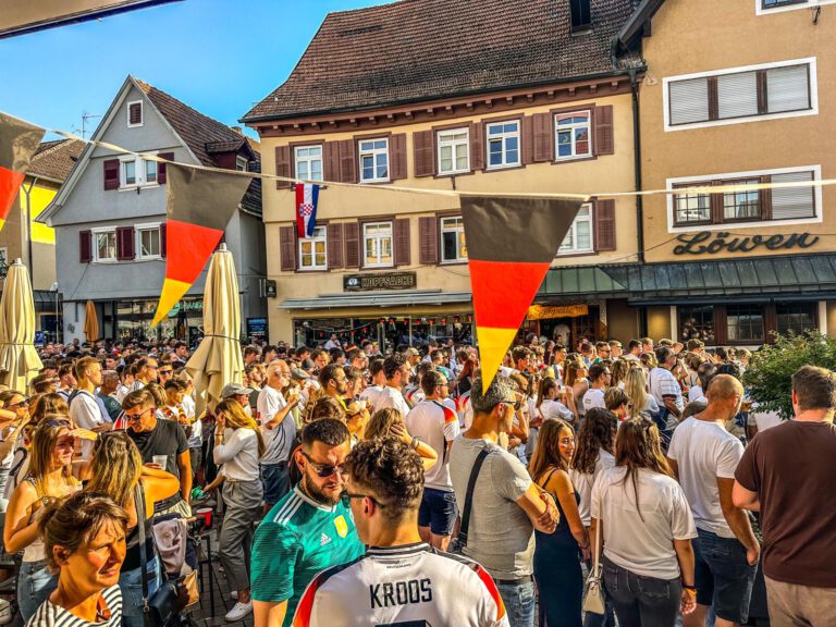 Public Viewing in Oberkirch bei der EM 2024