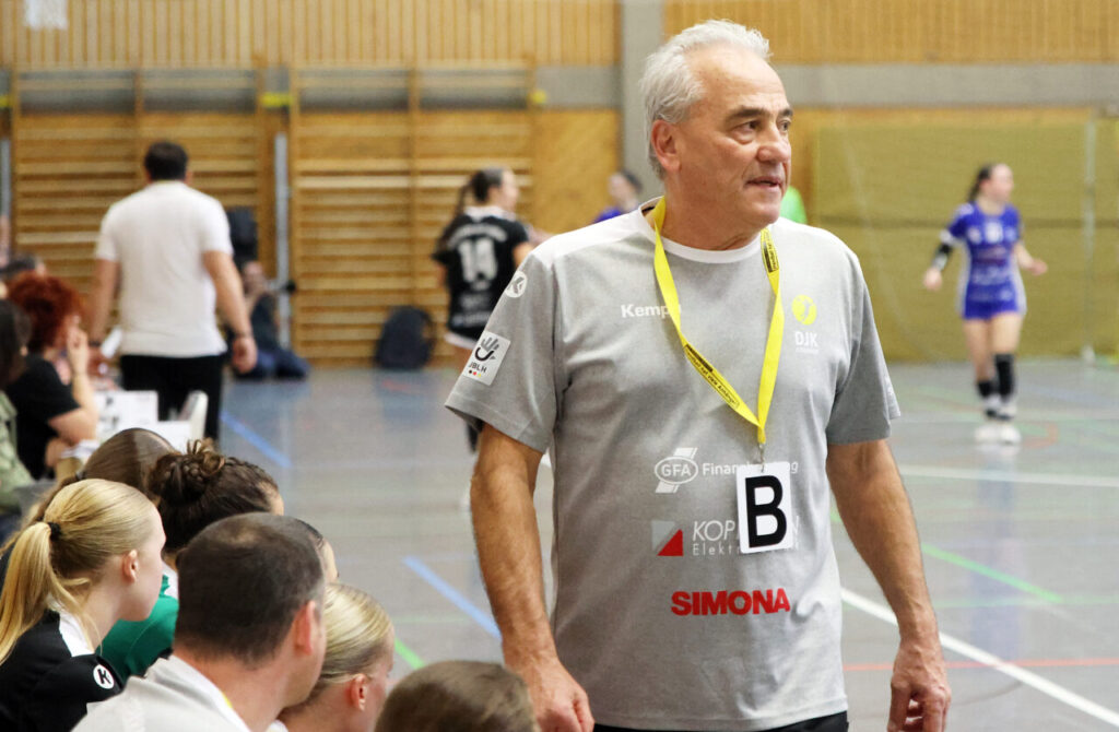 Handball-Trainer Wolfgang Ehrler