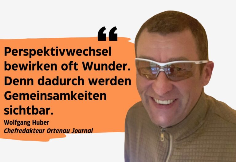 Wolfgang Huber, Chefredakteur Ortenau Journal