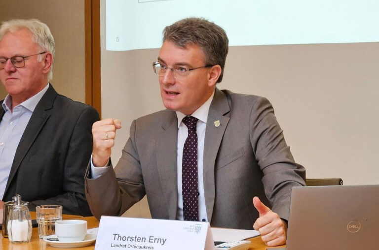 Landrat Thorsten Erny