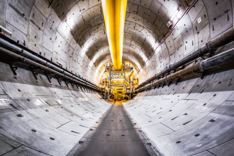 Tunnelprojekt der Herrenknecht AG