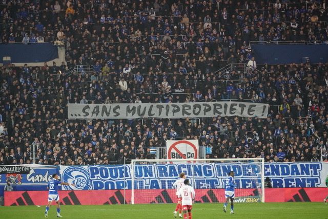 Fans von Racing Straßburg