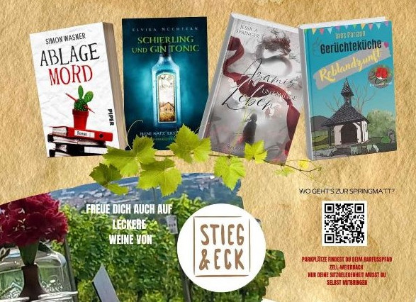 Klappstuhllesung in Zell-Weierbach