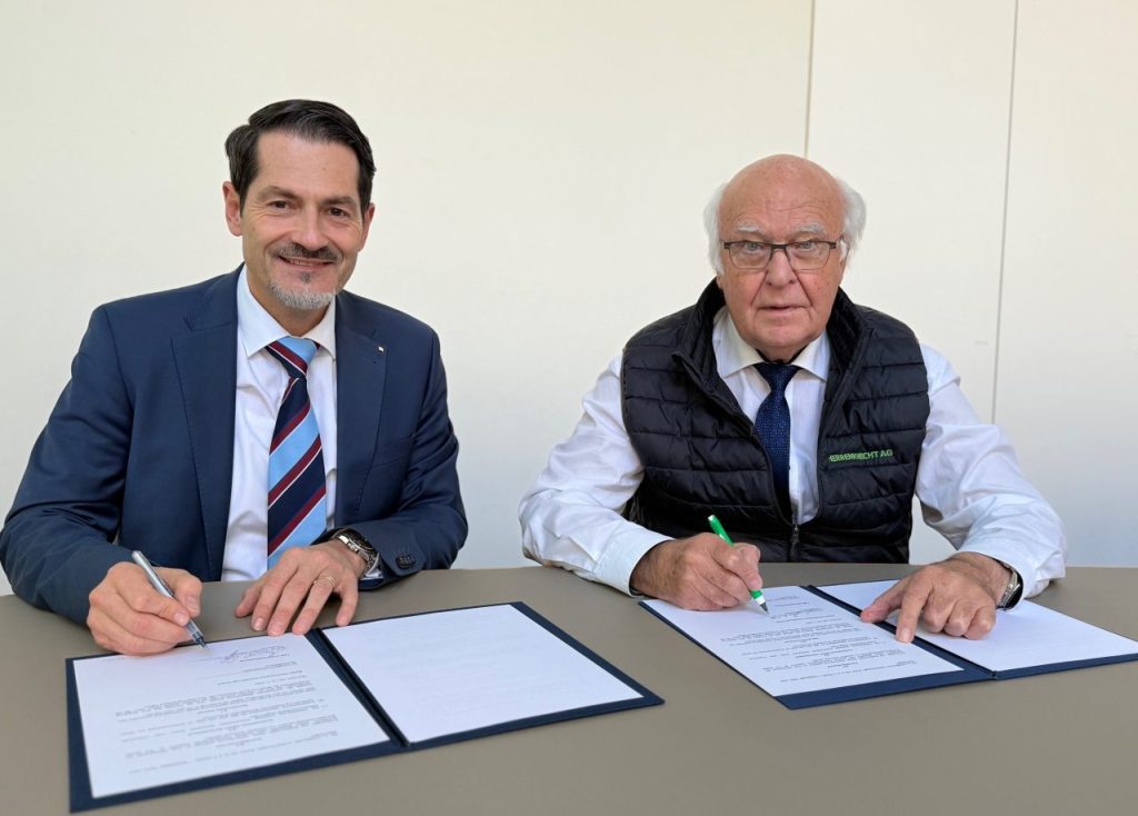 Thomas F. Hoffmann und Martin Herrenknecht