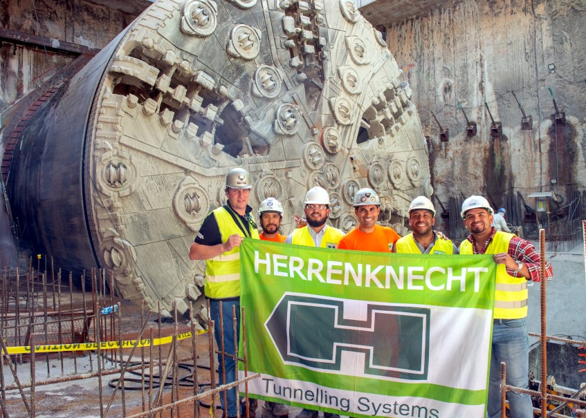 Tunnelbau in Panama