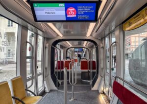 Tramlinie D Züge