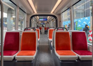 Tramlinie D Züge