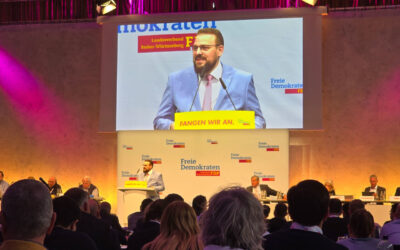 Martin Gassner-Herz (FDP) am Rednerpult