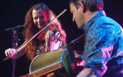 Gudrun Walther und Andy Cutting