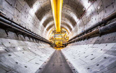 Tunnelprojekt der Herrenknecht AG