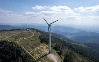 Windrad auf der Hornisgrinde