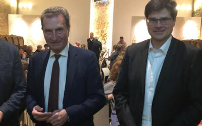 Günther Oettinger und Johannes Rothenberger (CDU)